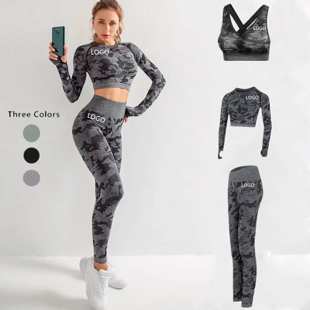 2021 Custom Printed Gym Fitness Compression Workout Sport Seamless Tights  Yoga Women Leggings Yoga Clothes