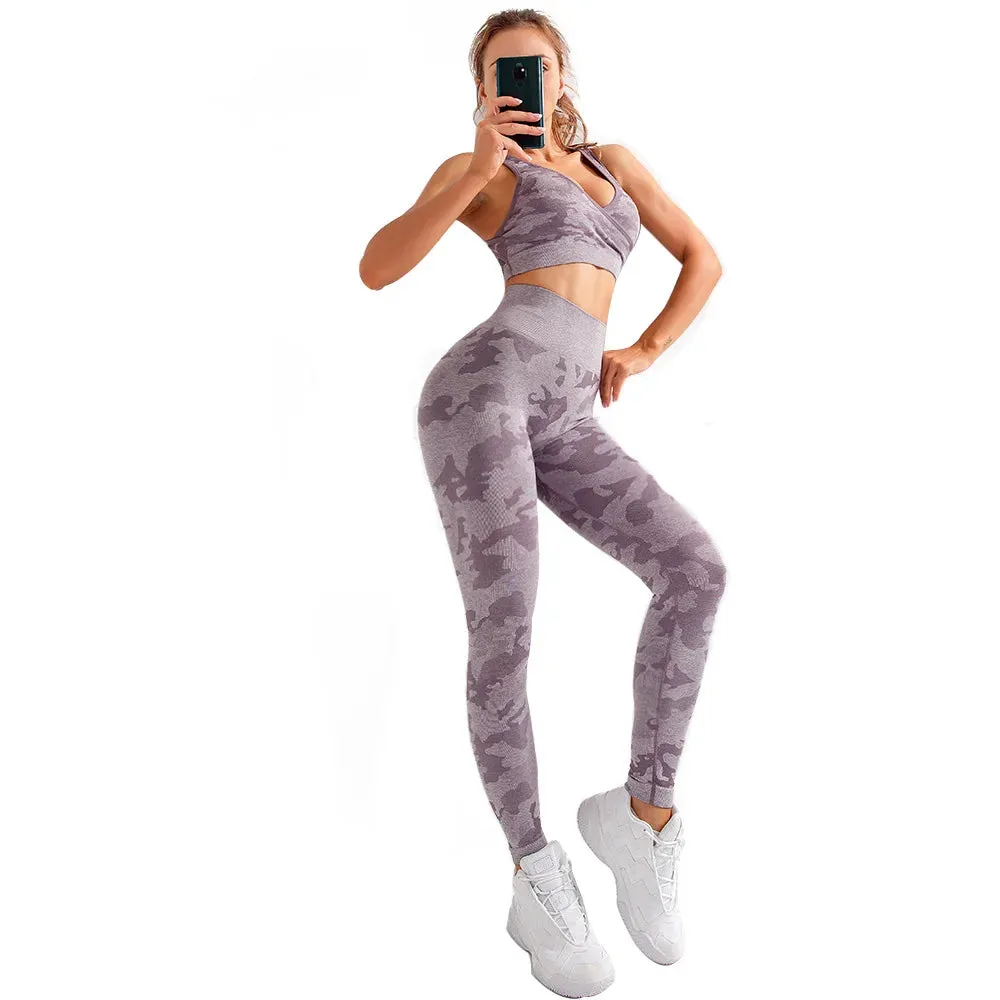 2021 Custom Printed Gym Fitness Compression Workout Sport Seamless Tights  Yoga Women Leggings Yoga Clothes