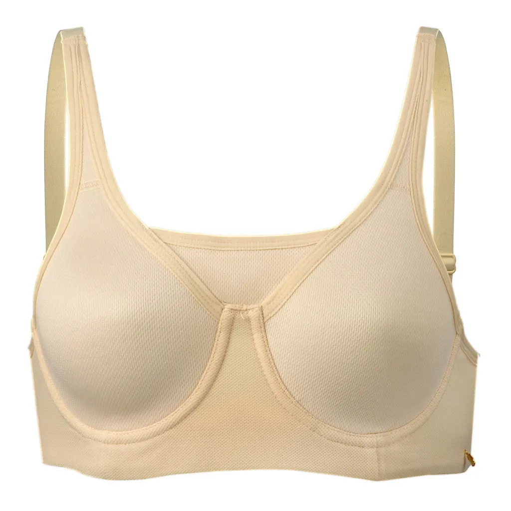 4022 Nude High Progress No Bulge Pearl Underwire Bra