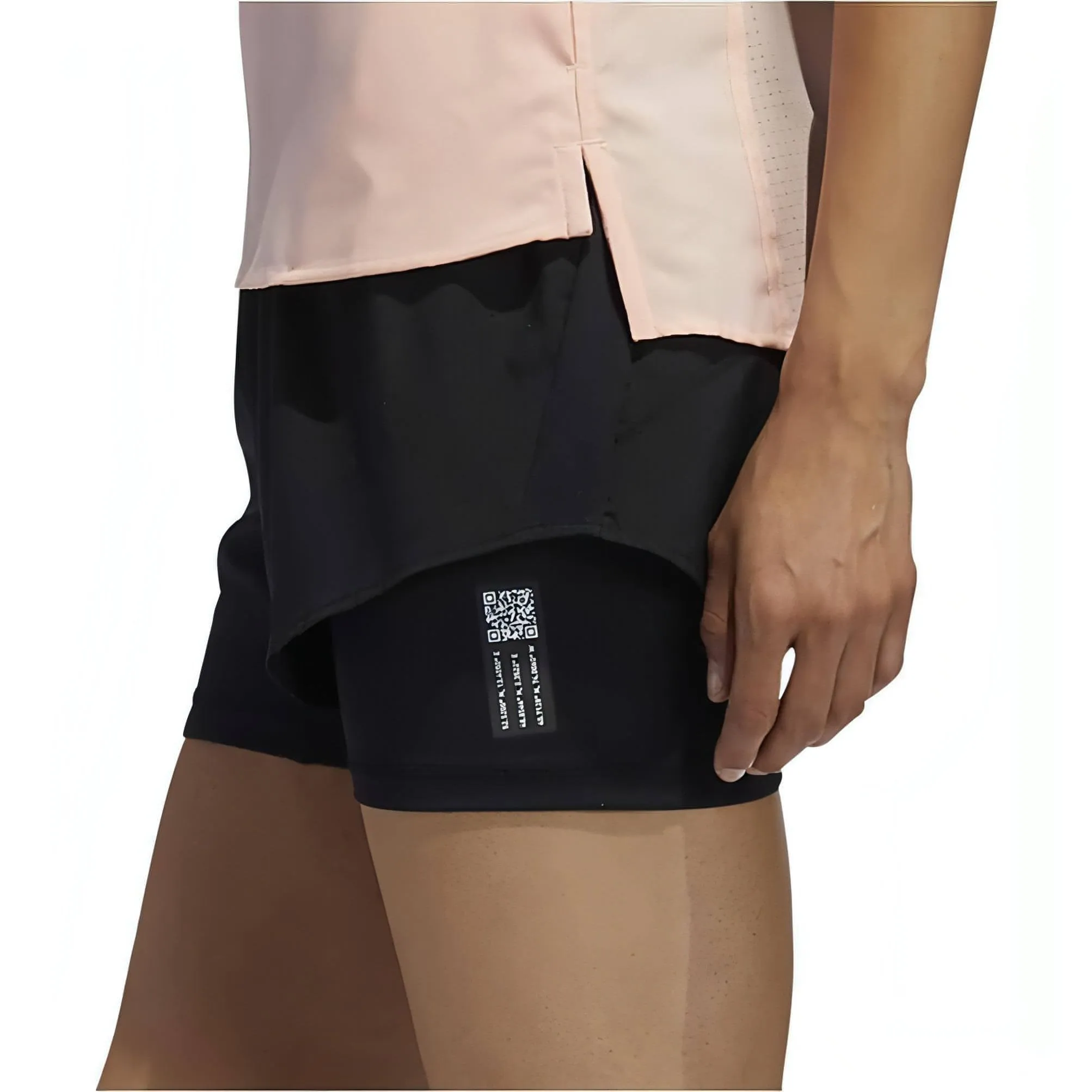 adidas Adapt To Chaos 2 In 1 Womens Running Shorts - Black