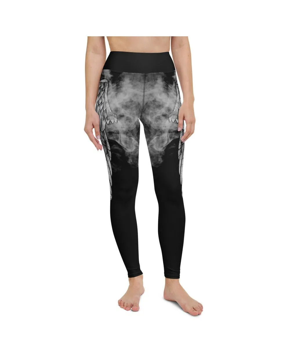 Angel Wing Yoga Pants