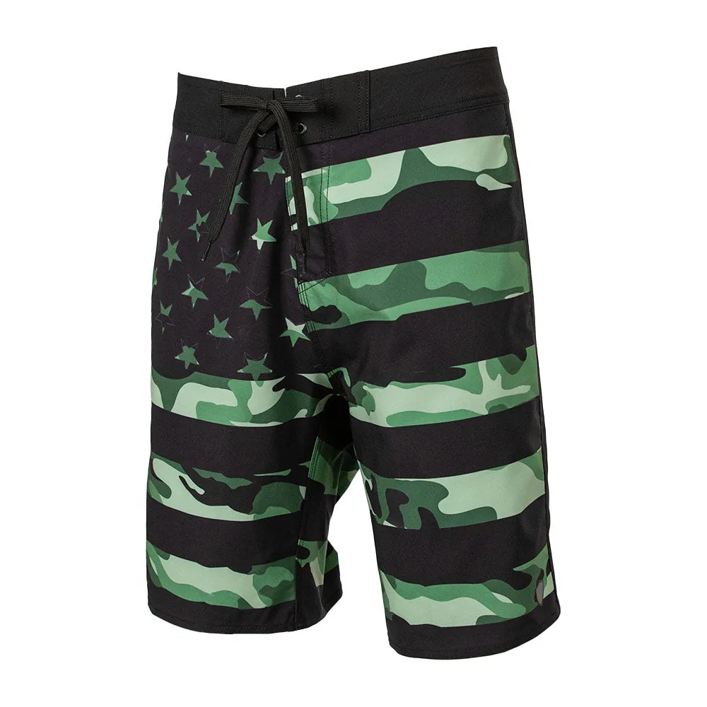 Board Shorts | Patriot Mili Camo