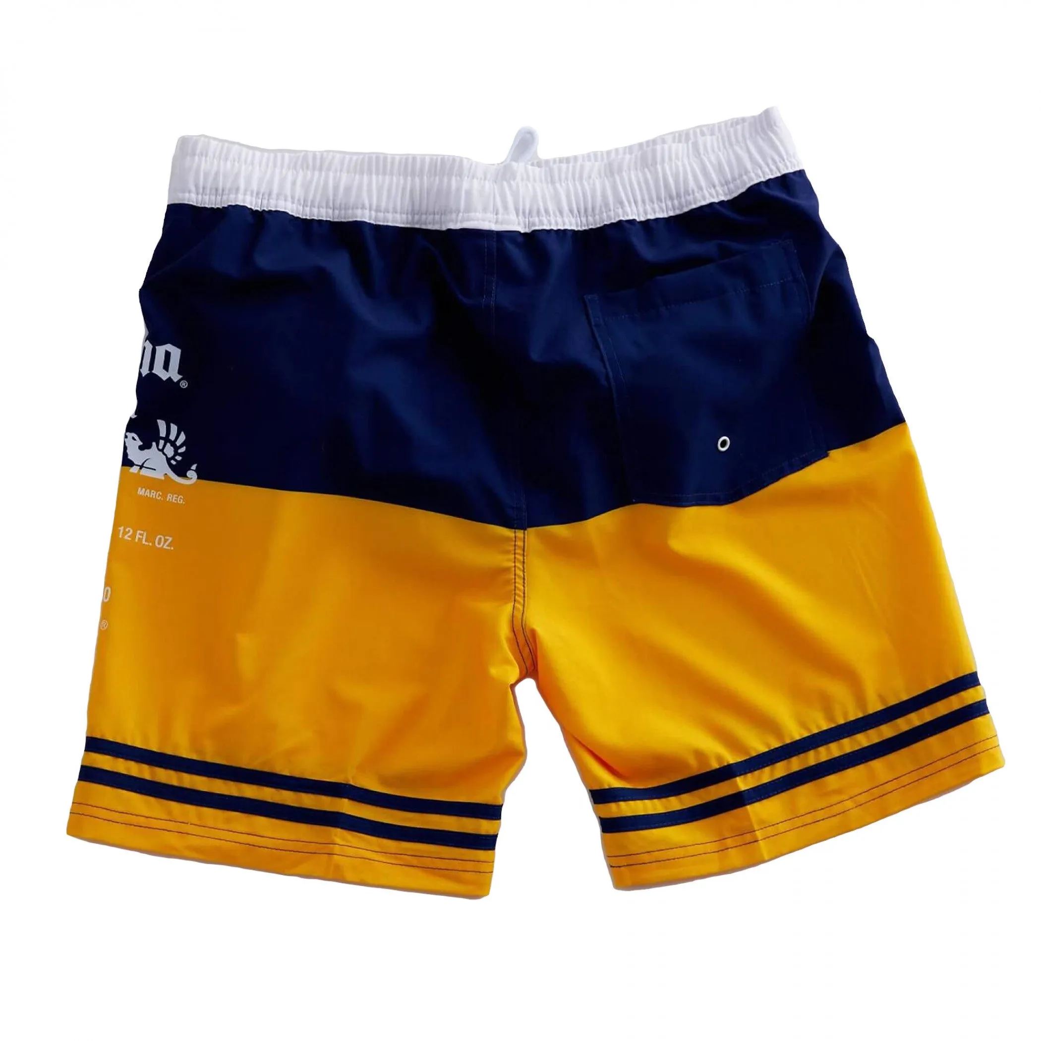 Corona Extra Striped Stretch Board Shorts