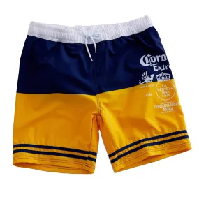 Corona Extra Striped Stretch Board Shorts