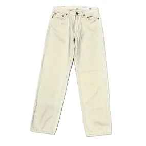 Cream Denim Jeans Boyfriend By Rag & Bones Jeans, Size: 0