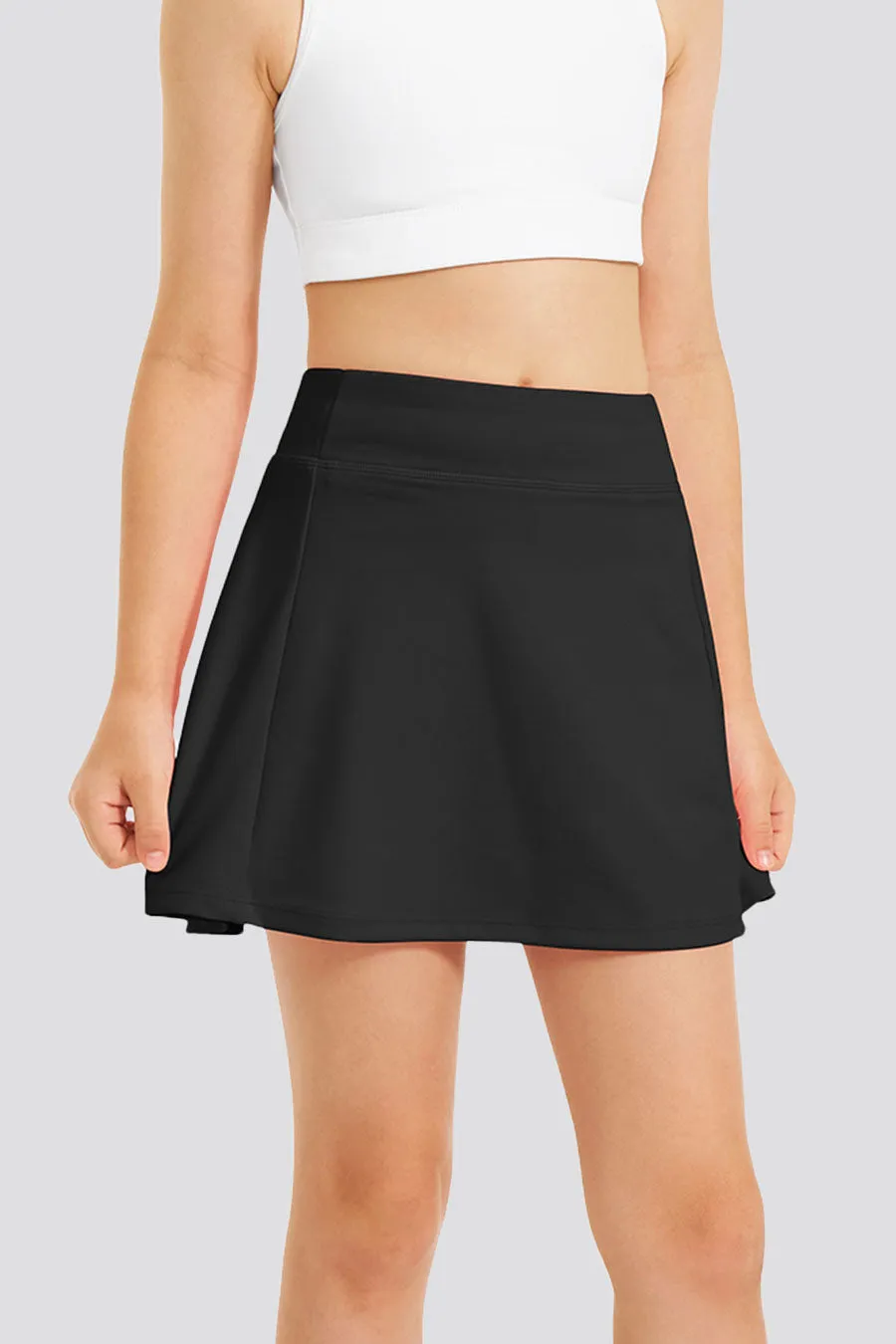 Girls CourtChic A-Line Tennis Skirt