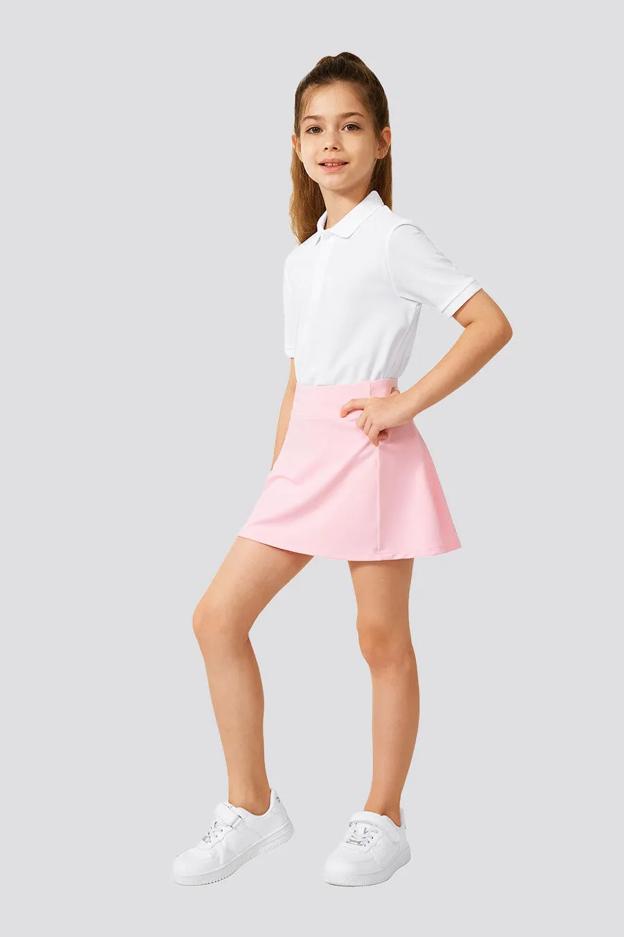 Girls CourtChic A-Line Tennis Skirt