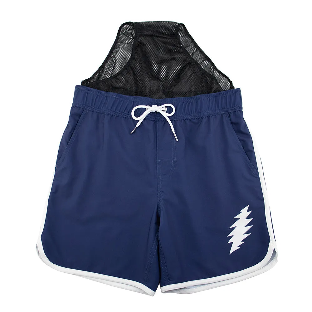 Grateful Dead | Swim Short | Navy Bolt