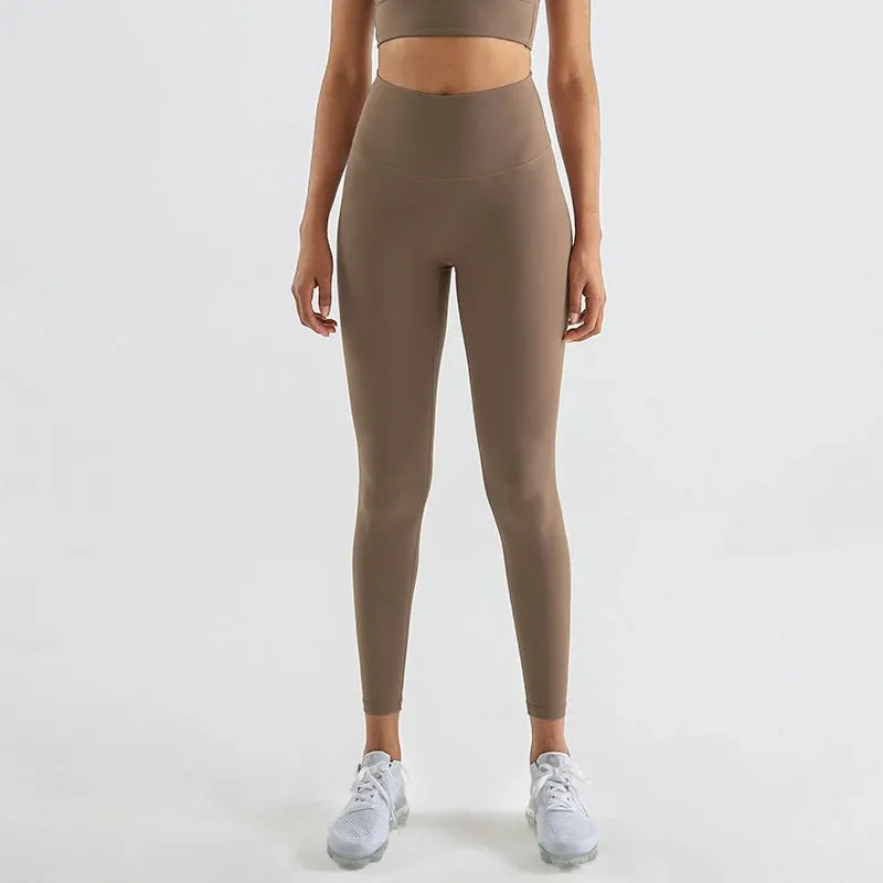 High-Waist Seamless Sports Leggings