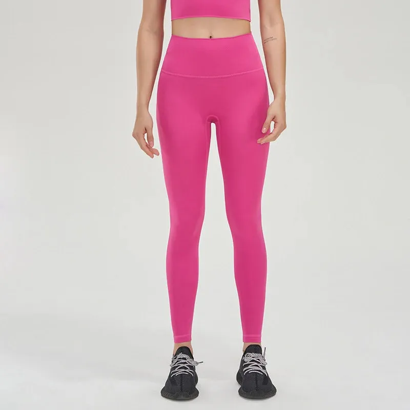 High-Waist Seamless Sports Leggings