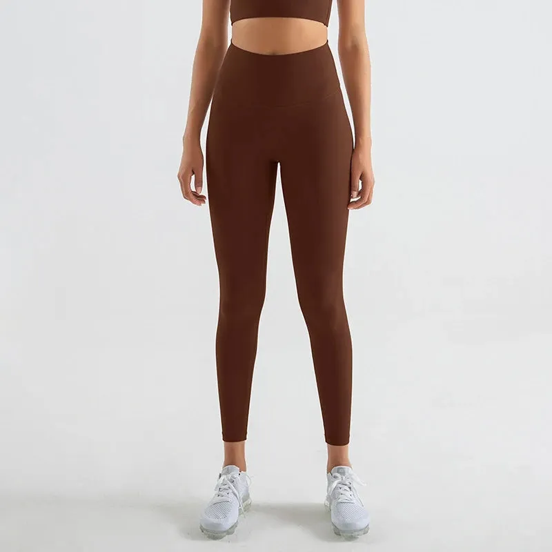 High-Waist Seamless Sports Leggings