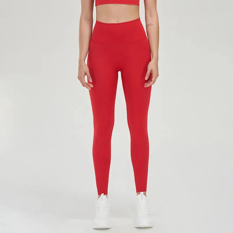 High-Waist Seamless Sports Leggings