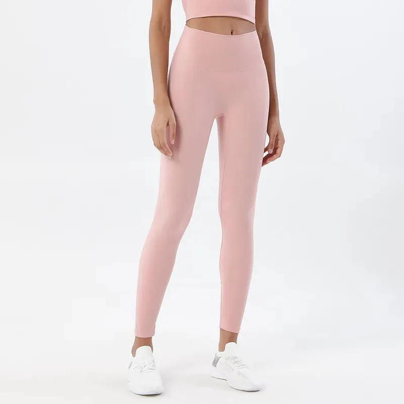 High-Waist Seamless Sports Leggings