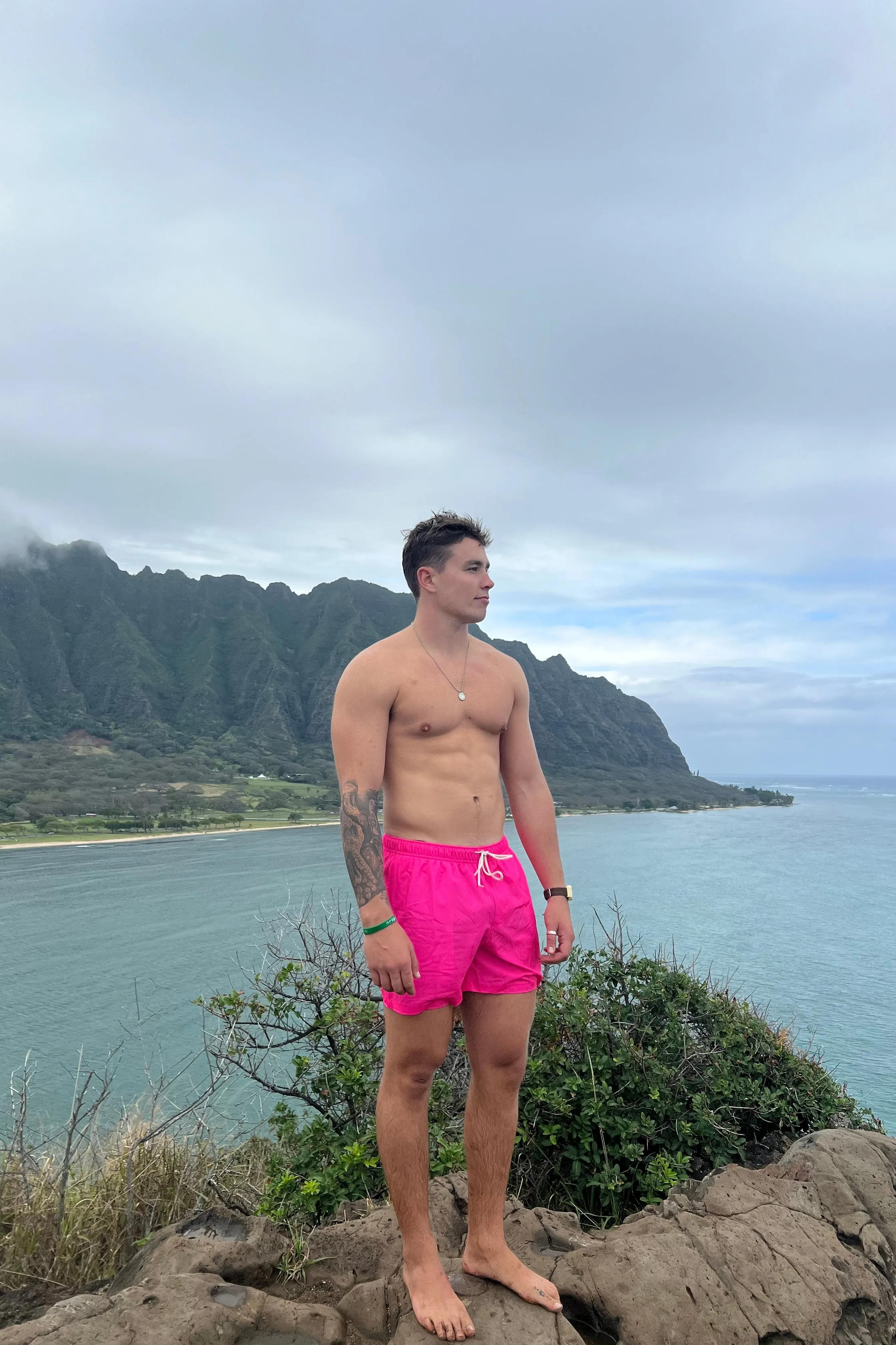 Hot Pink Board Shorts