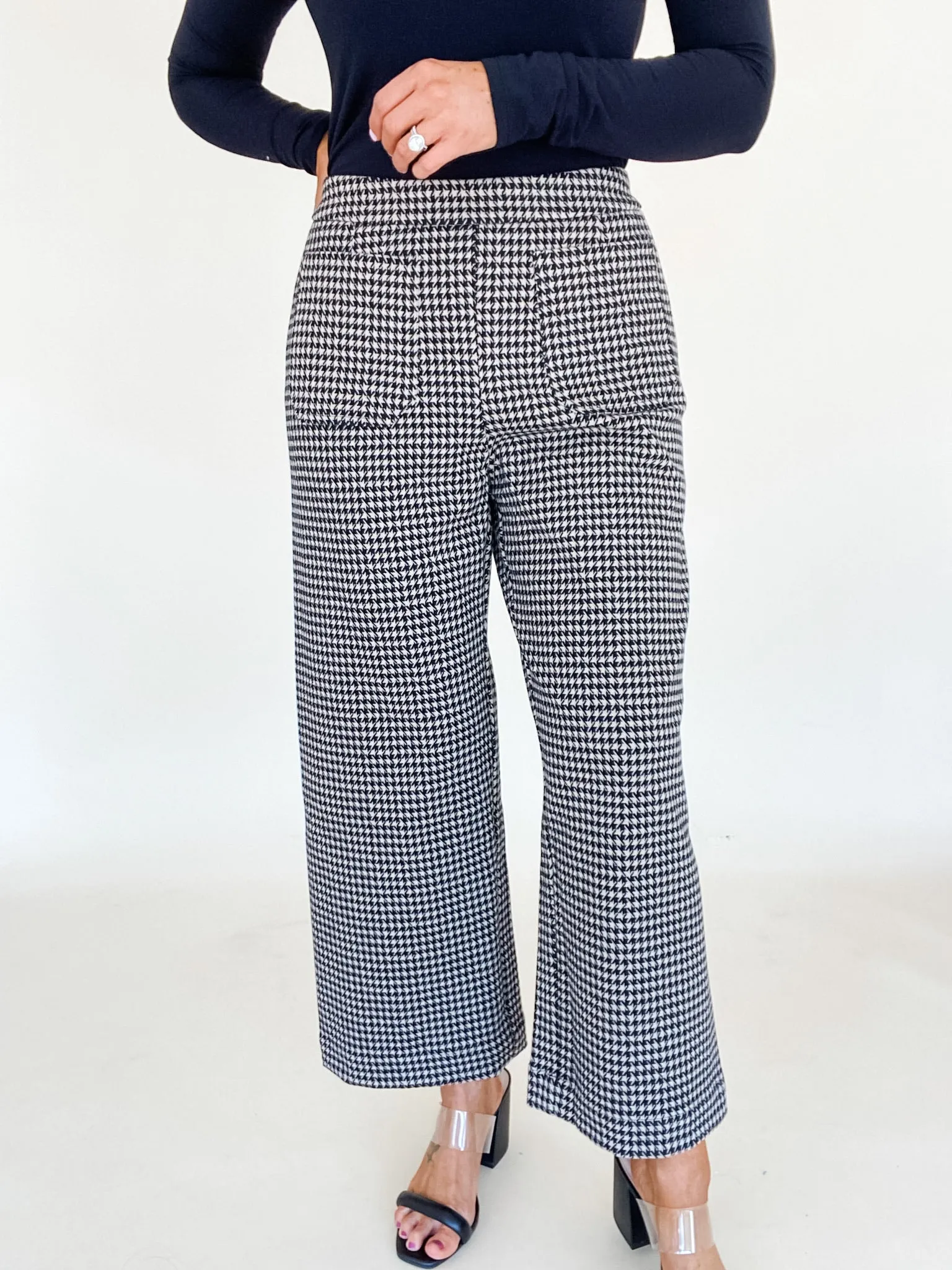 Houndstooth Honey Pant