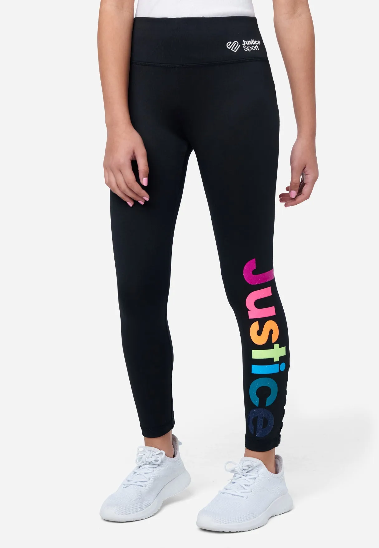 J Sport Rainbow Leg Detail Legging