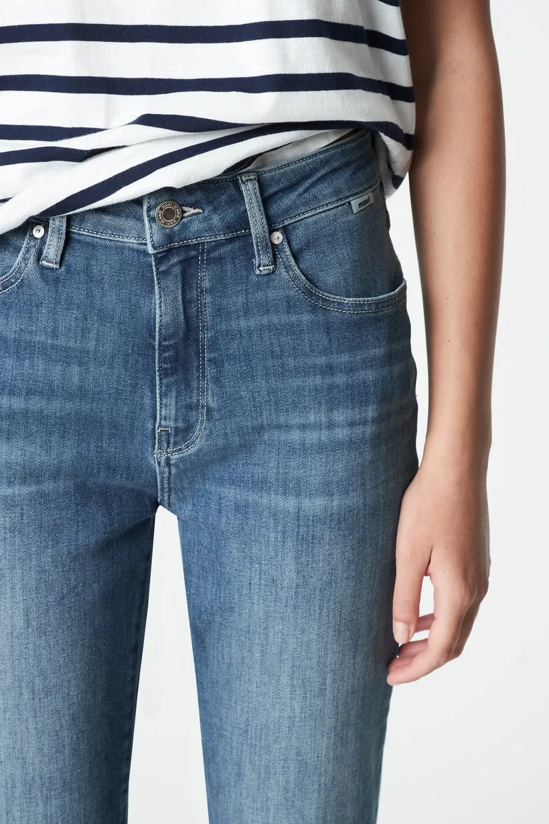 Kathleen Jeans - Lt Brushed Feather Blue