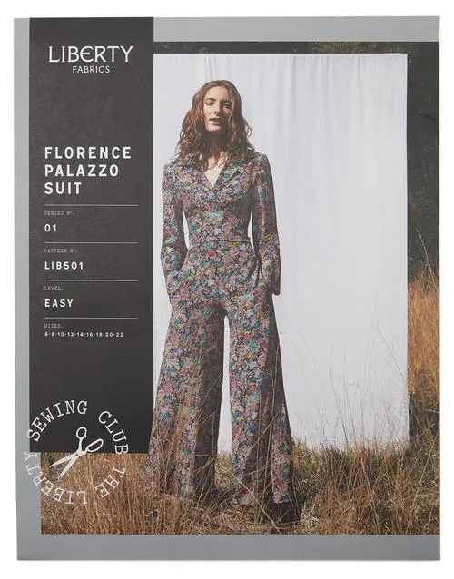 LIBERTY • Florence Palazzo Suit Sewing Pattern