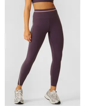 Lorna Jane Podium Ankle Biter Leggings - Midnight Plum