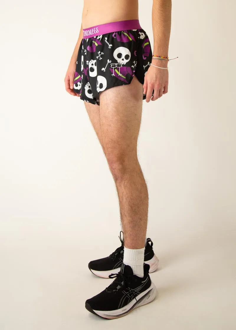 Men's Skulls 2" Split Shorts