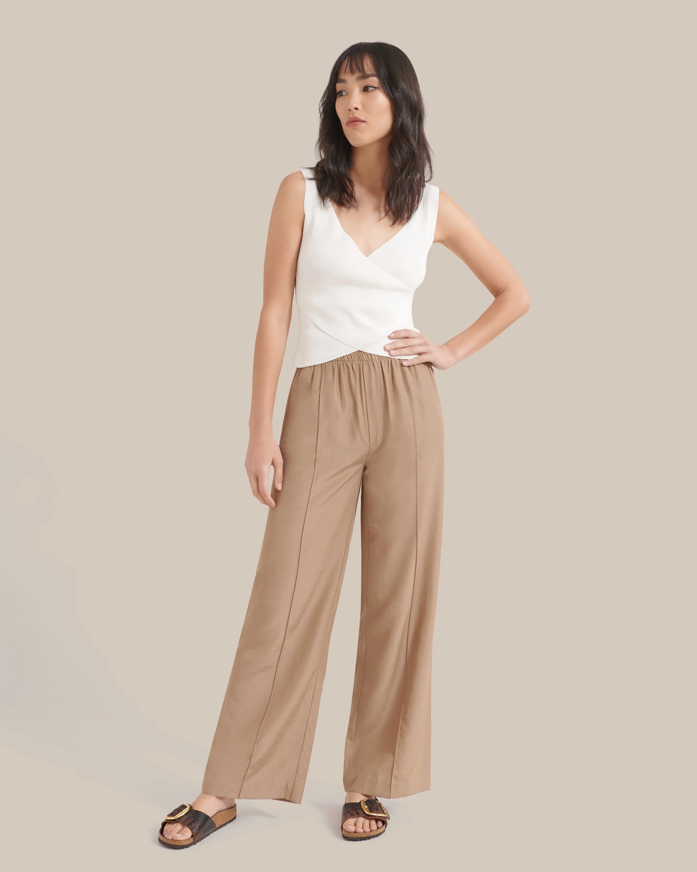 Mona Wide-Leg Trousers