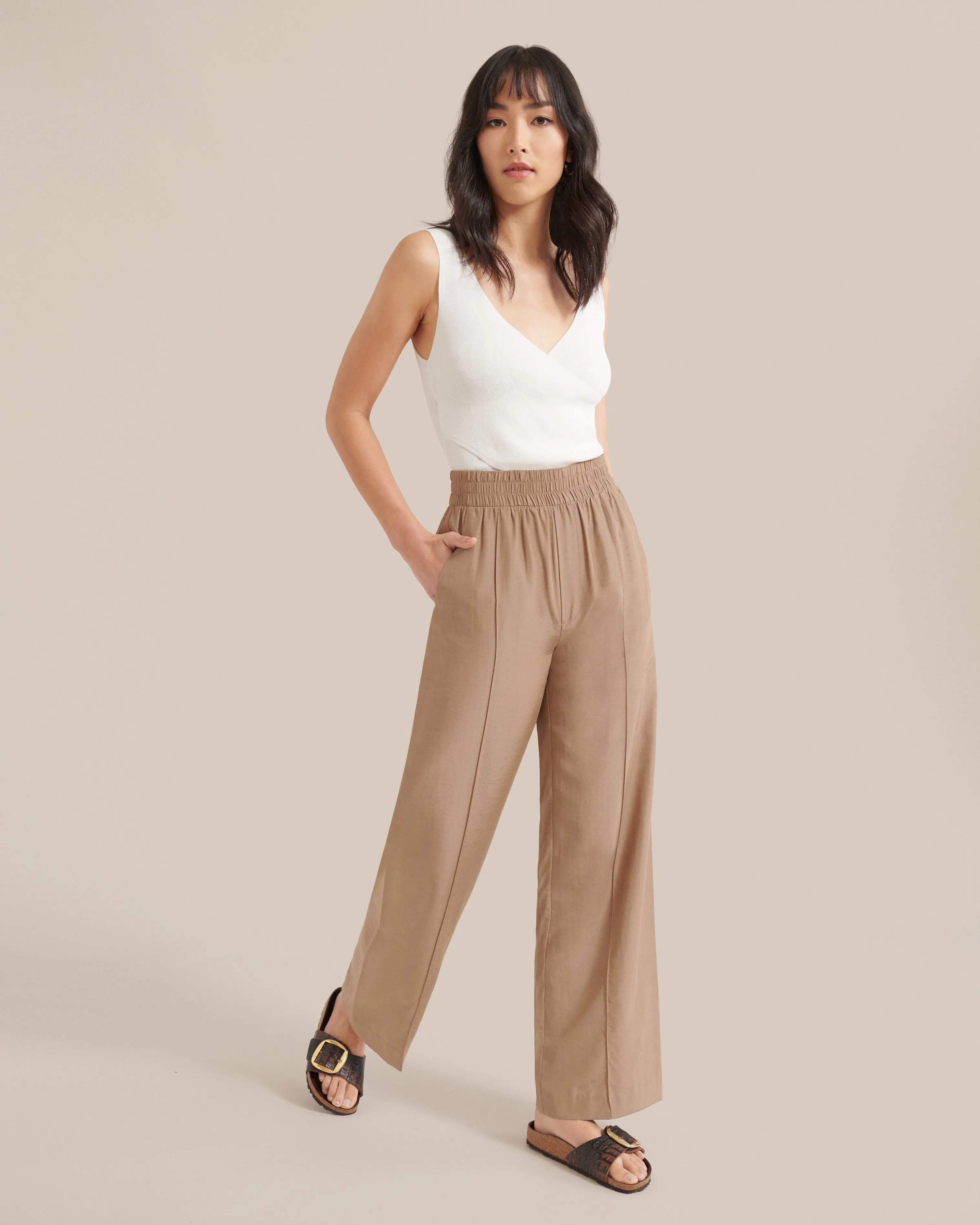 Mona Wide-Leg Trousers