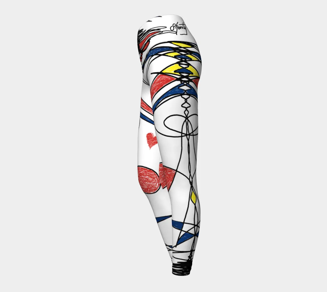 Mondrian yoga leggings