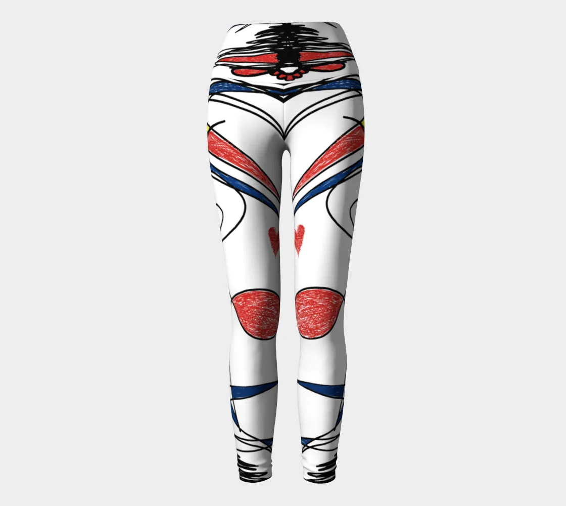 Mondrian yoga leggings