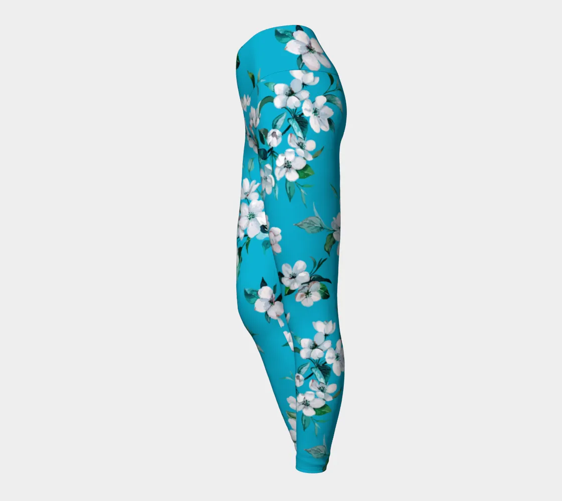 Morning Floral Yoga Leggings