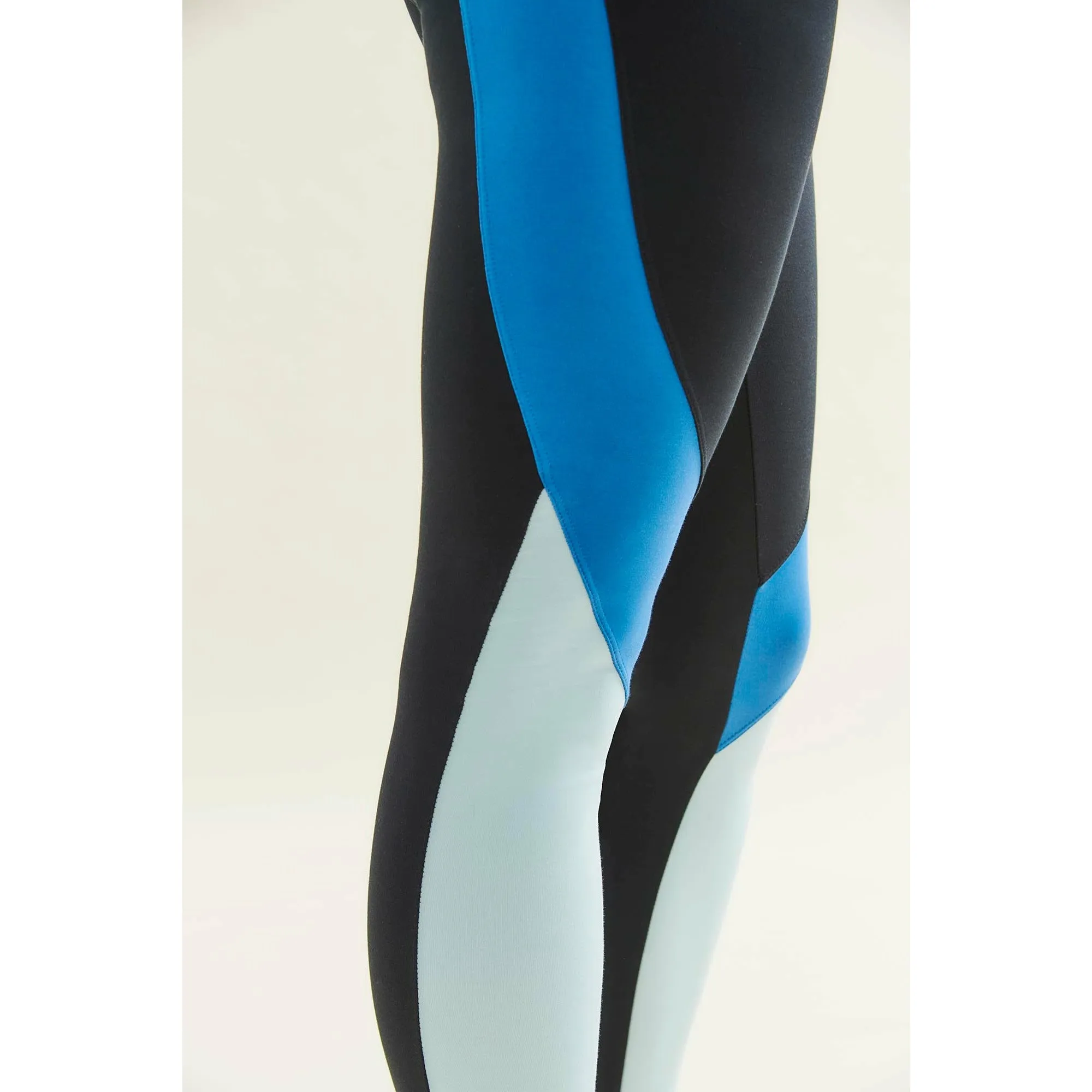 New Leggings - Caviar Black/Shoreline Blue/Sea Green