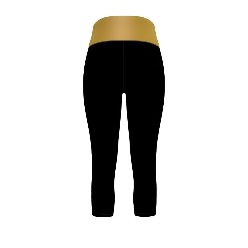 Outspoken Designs 03-02 "Fly Solo" Designer Capri Sports Leggings