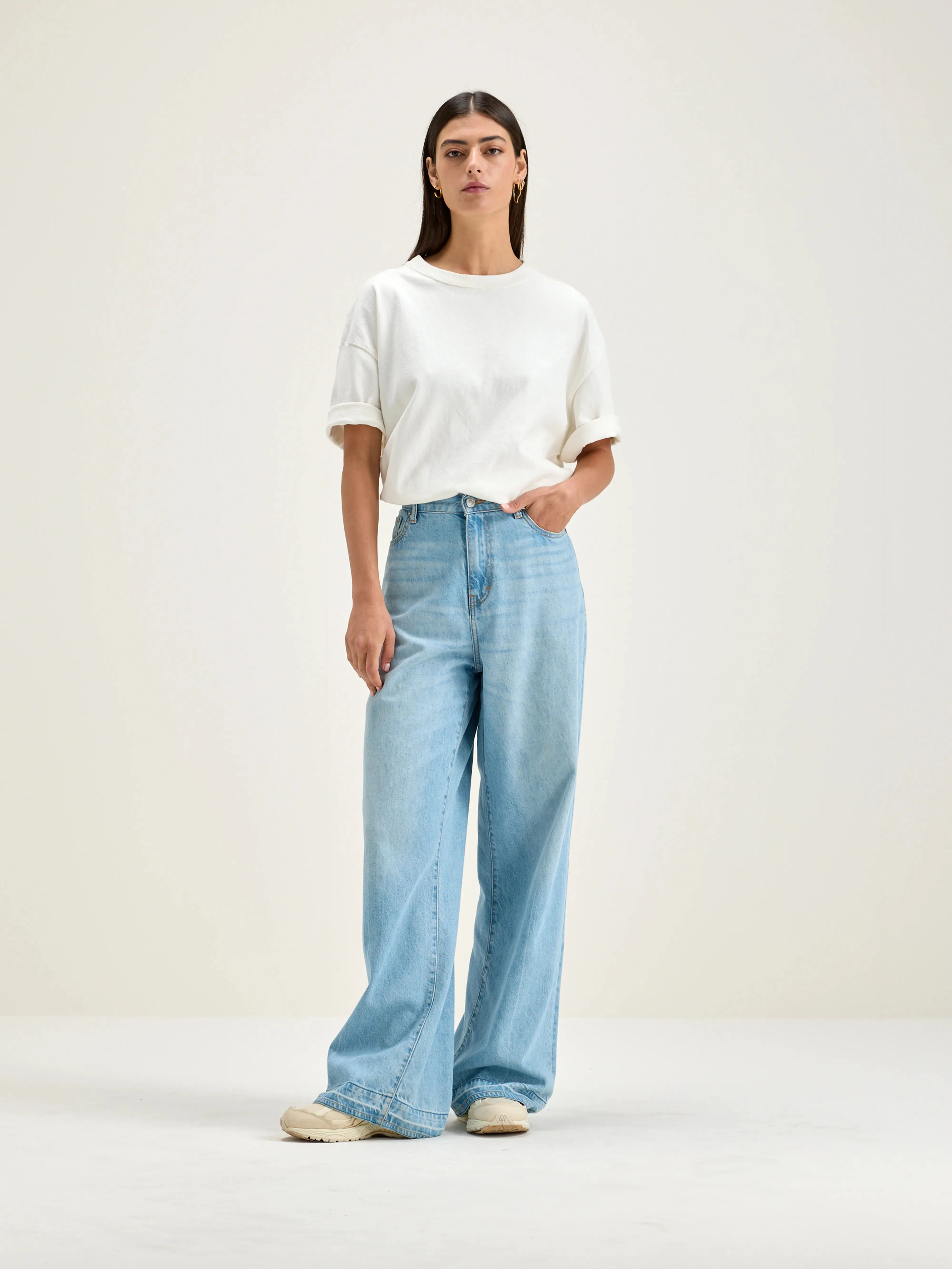 Parthe boyfriend jeans (242 / W / VINTAGE LT BLUE)