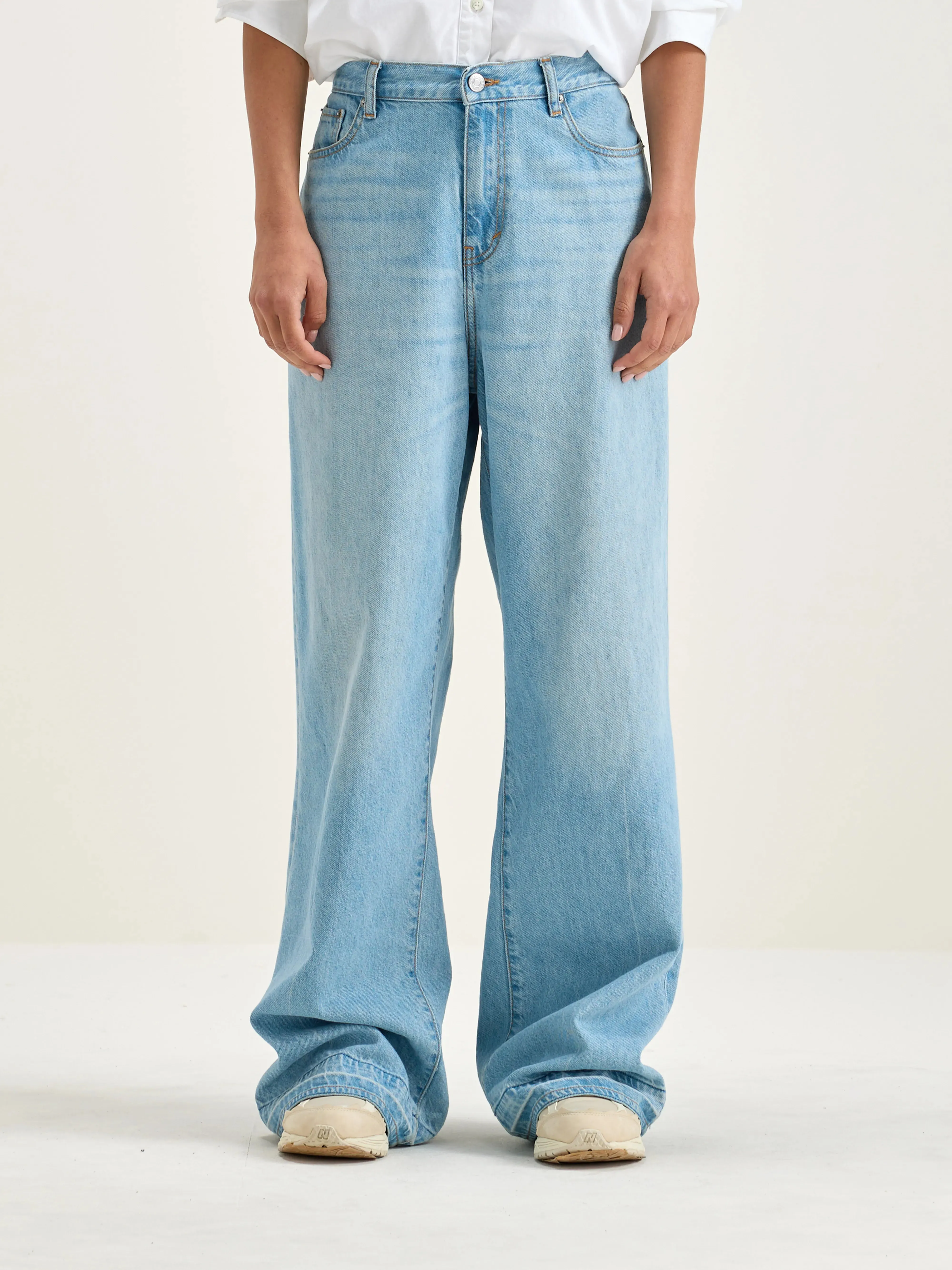 Parthe boyfriend jeans (242 / W / VINTAGE LT BLUE)