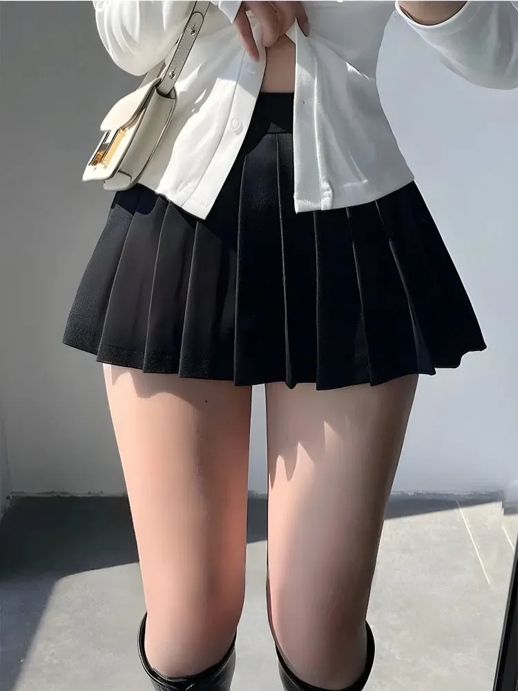 Pleated Tennis Mini Skirt