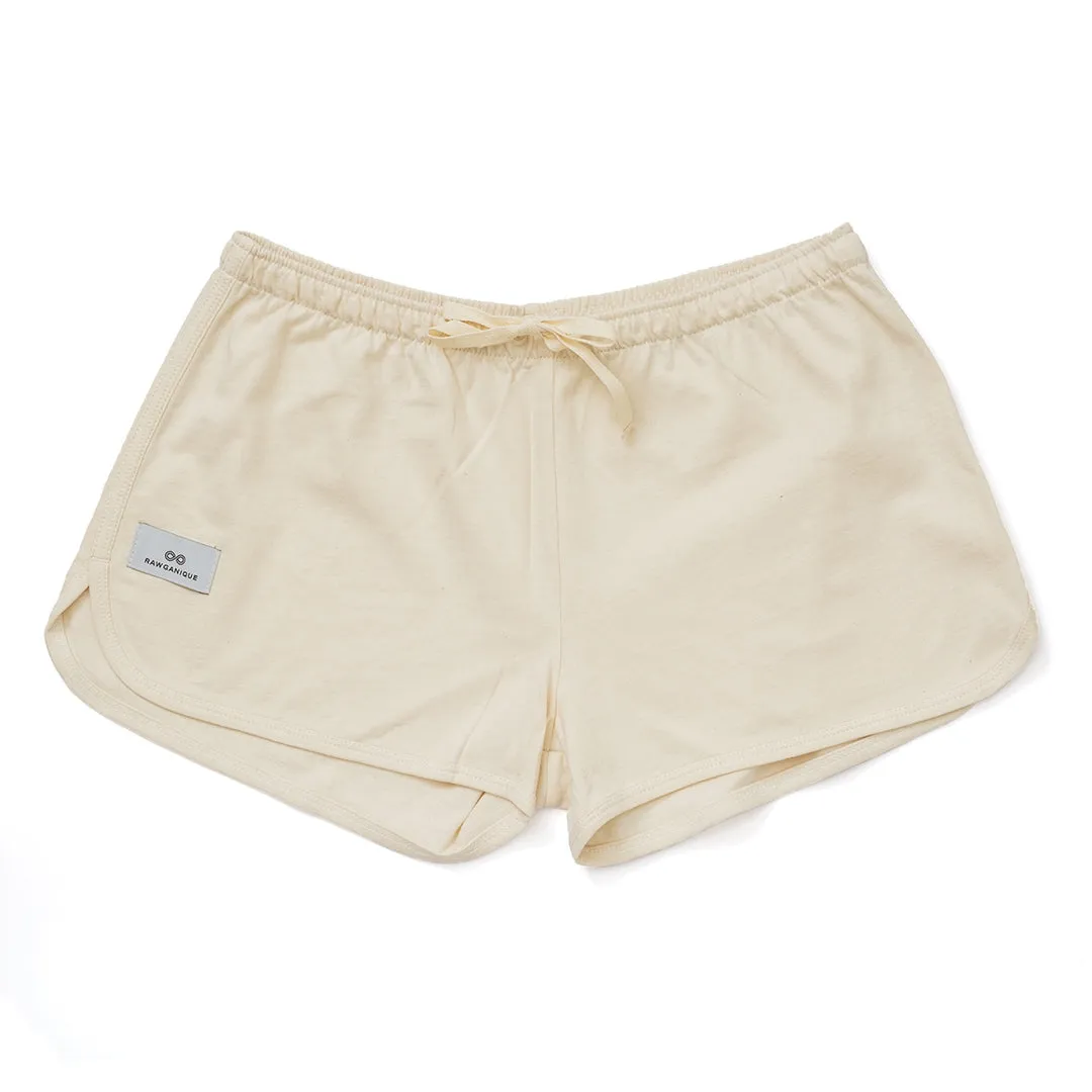 POINT ROBERTS 100% Organic Cotton Running Fitness Sports Lounge Shorts (No Inside Shorts) (OC Thread Option)