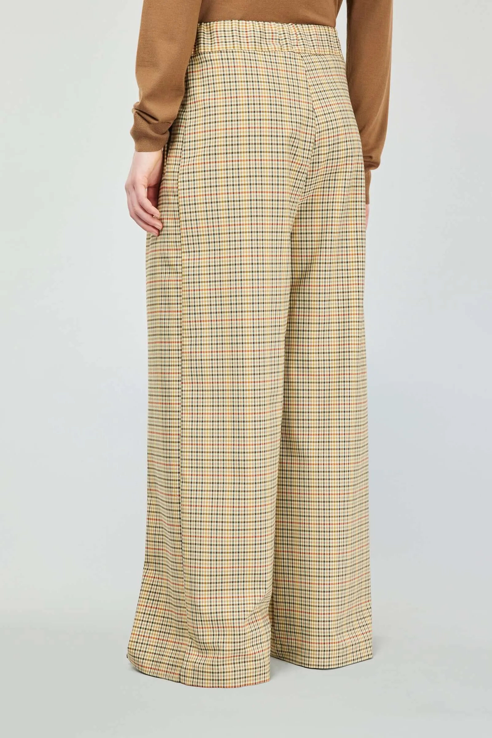 Polyviscose Palazzo Trousers