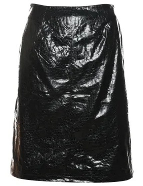 PVC A-Line Skirt - S