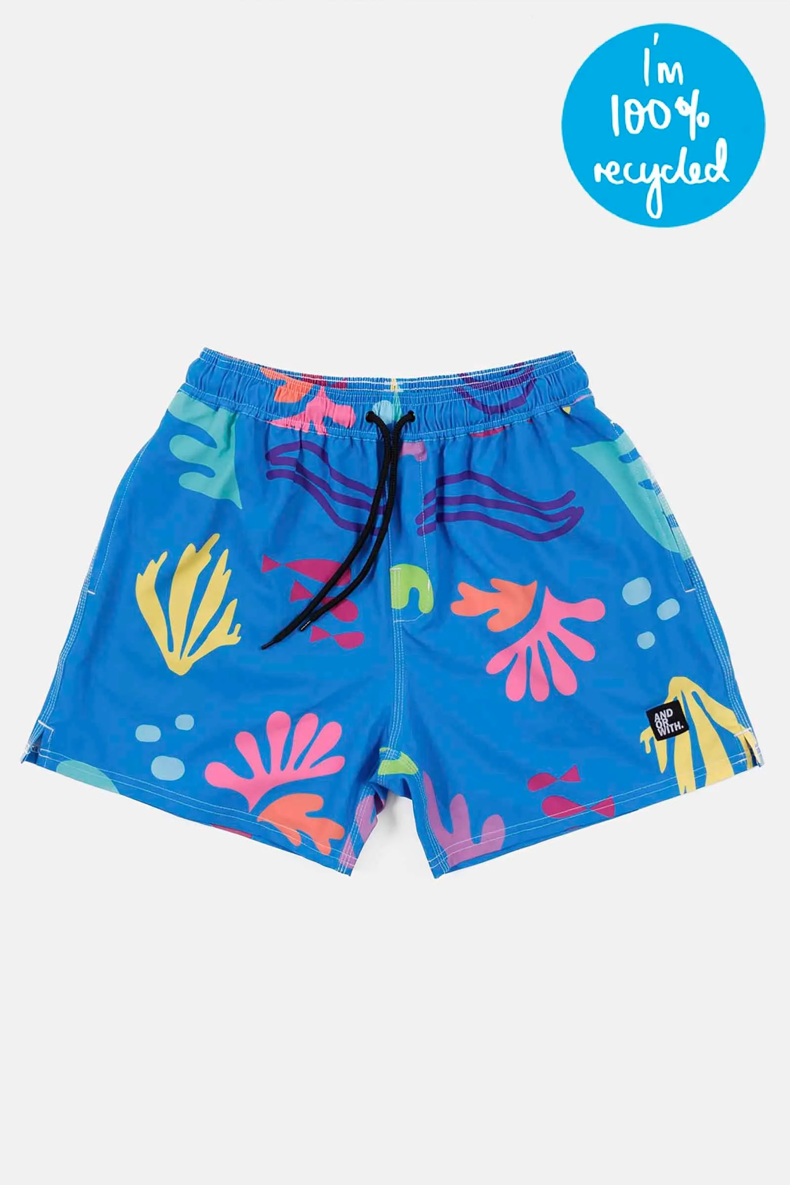 Reef Beach Boardies Blue (100% recycled)