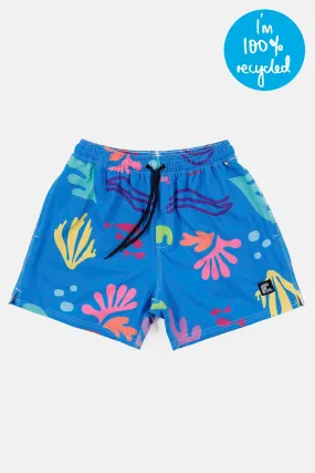 Reef Beach Boardies Blue (100% recycled)