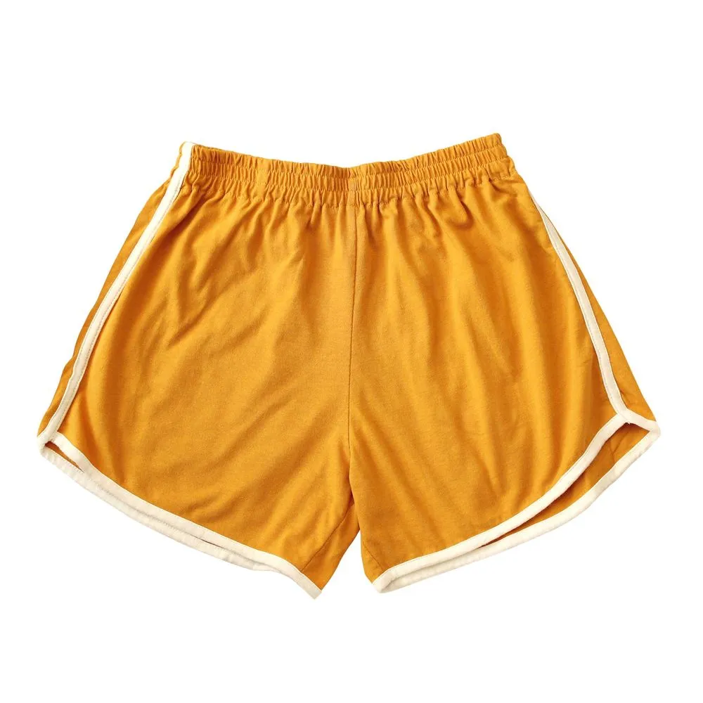 Seaside Runner Recycled Shorts-Sunflower Yellow