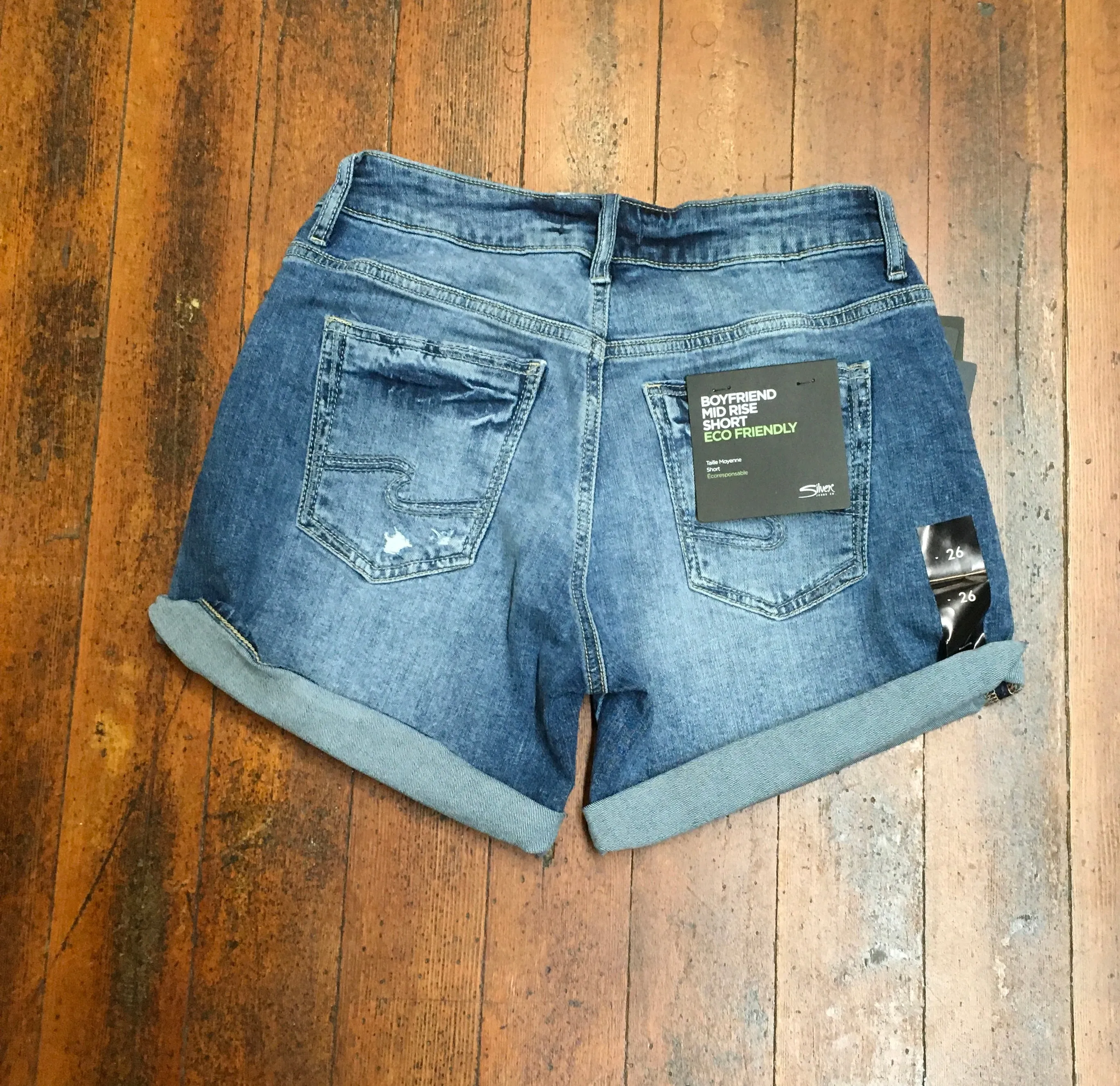 Silver Jeans Boyfriend Short