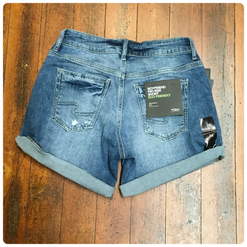 Silver Jeans Boyfriend Short