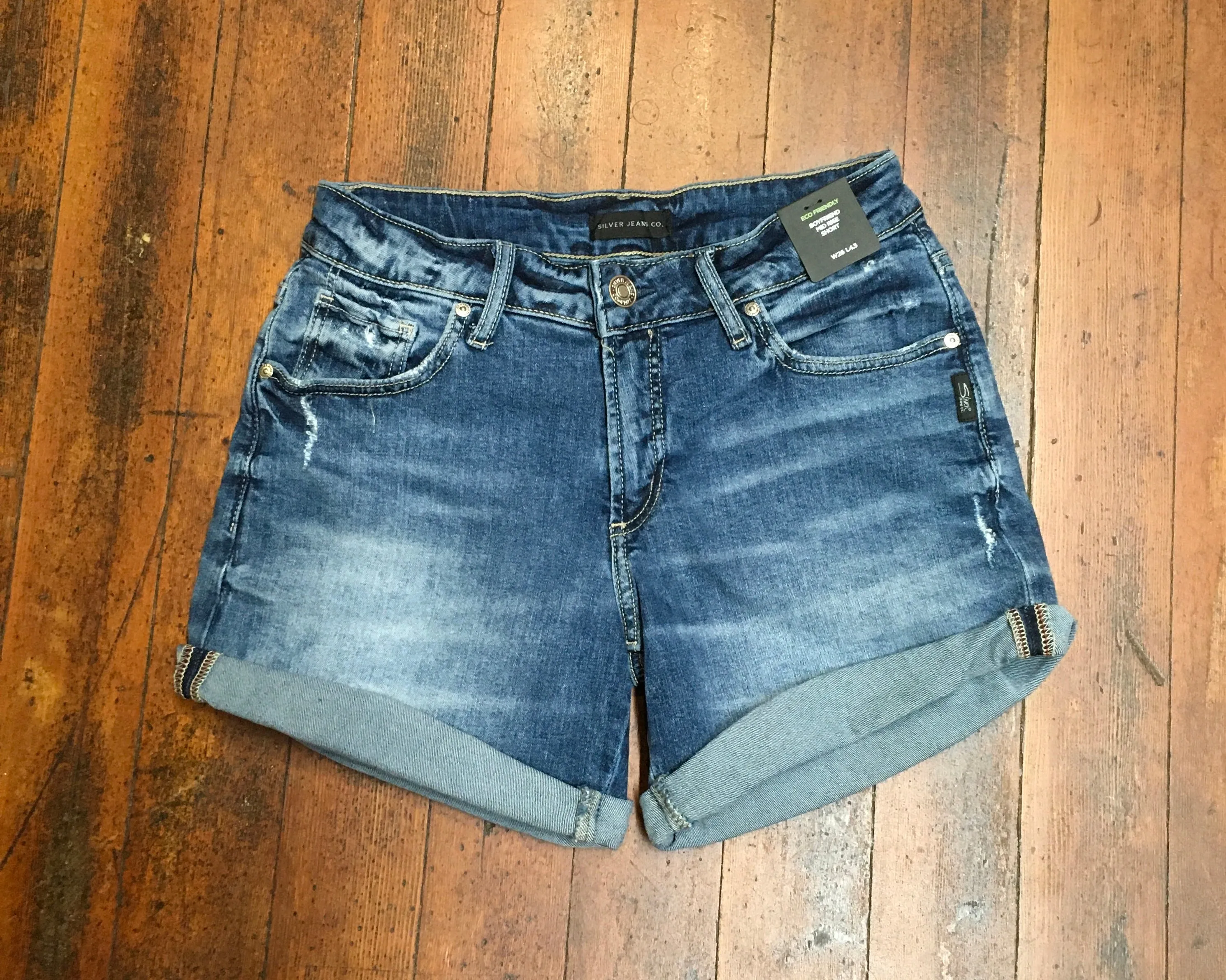 Silver Jeans Boyfriend Short