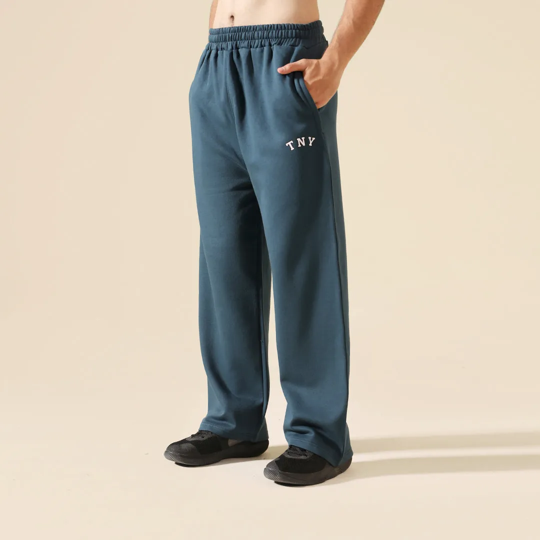 Teal Relax Fit Fleece Trouser