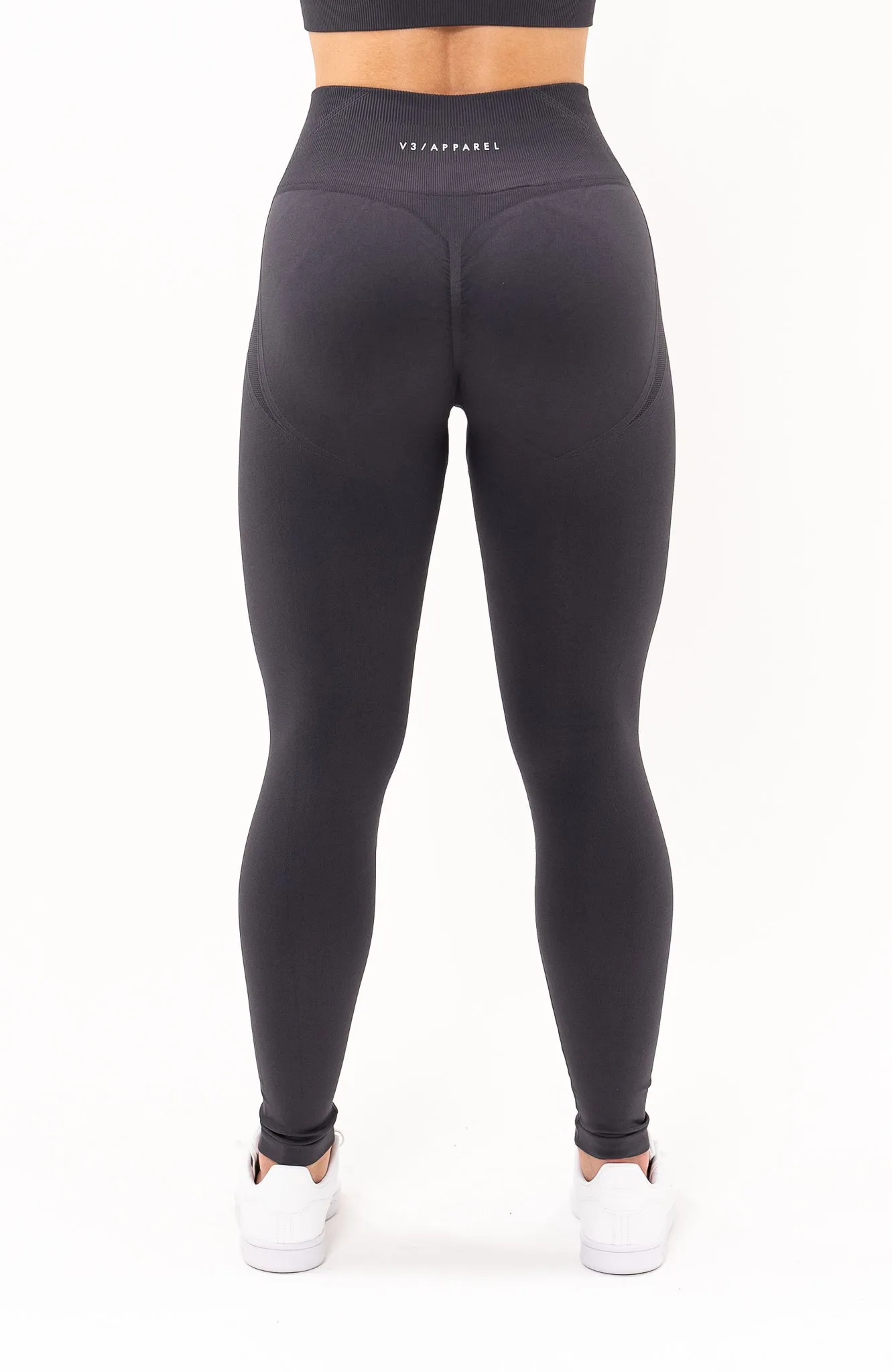 Tempo Seamless Scrunch Leggings - Grey