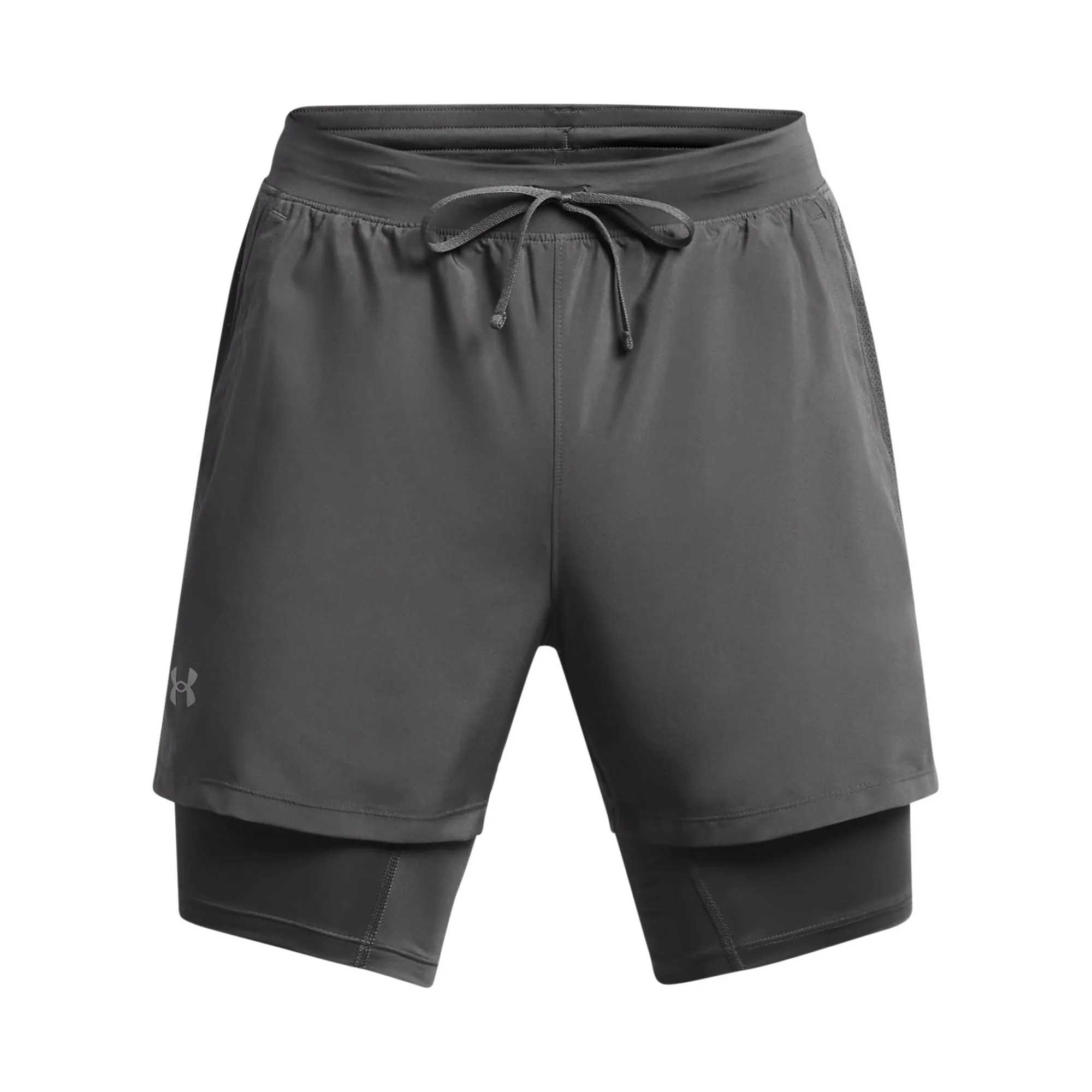 UA Launch 5 Inch 2 In 1 Short