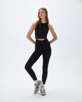 Ultimate Wrap Over Leggings - Black