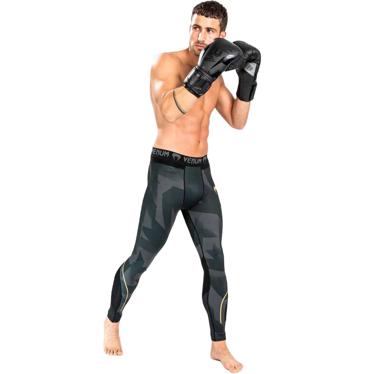 Venum Razor Spats Black/Gold