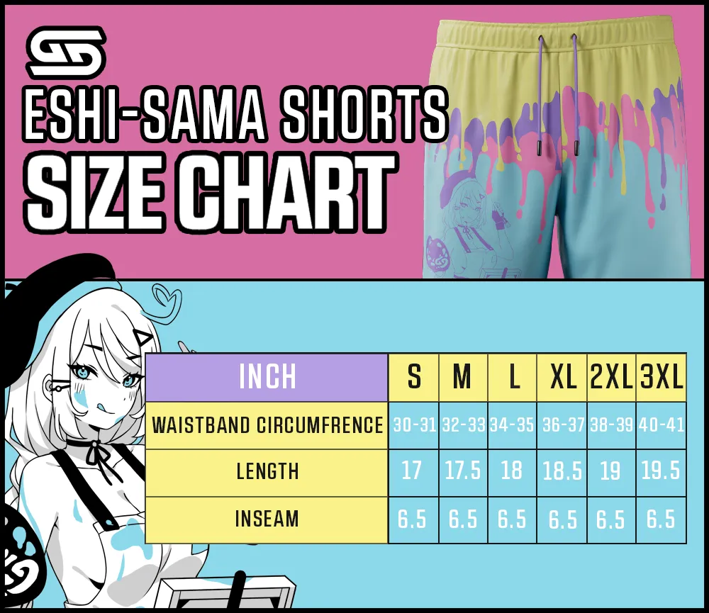 Waifu Board Shorts: Eshi-Sama