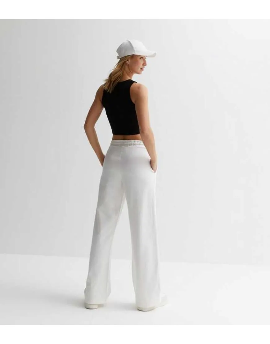 Wide Leg Joggers Drawstring